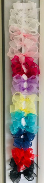 Bows: Organdy Classic size