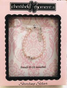 Pearl bracelet (pink)