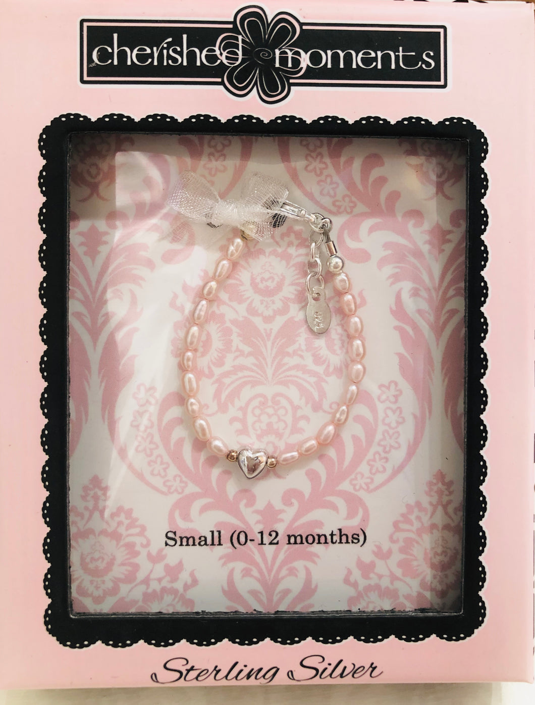 Pearl bracelet (pink)