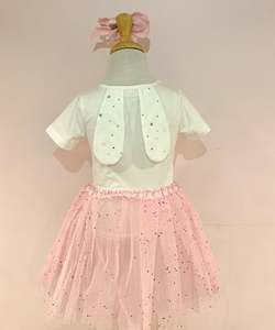 Pink Glitter Tulle Skirt